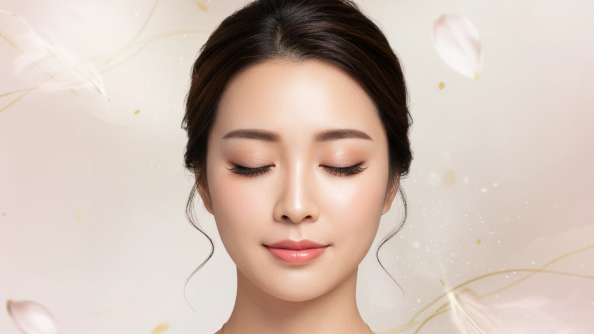 リラックスした女性